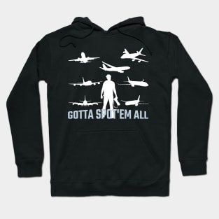 Planespotting airplane airport Hoodie